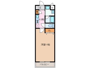 阿倉川駅 徒歩42分 3階の物件間取画像